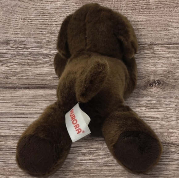 AURORA MIYONI TOTS PLUSH STUFFED ANIMAL CHOCOLATE LABRADOR PUPPY DOG - Picture 5 of 8
